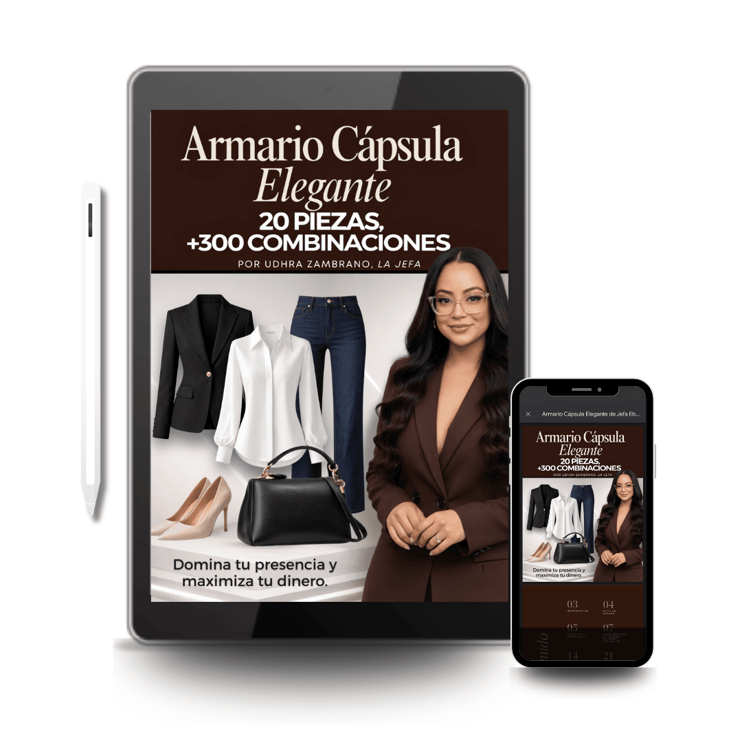 Armario Capsula Elegante, 20 Piezas +300 Combinaciones