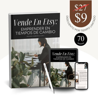 Vende En Etsy: Emprender En Tiempos De Cambio (Ebook)