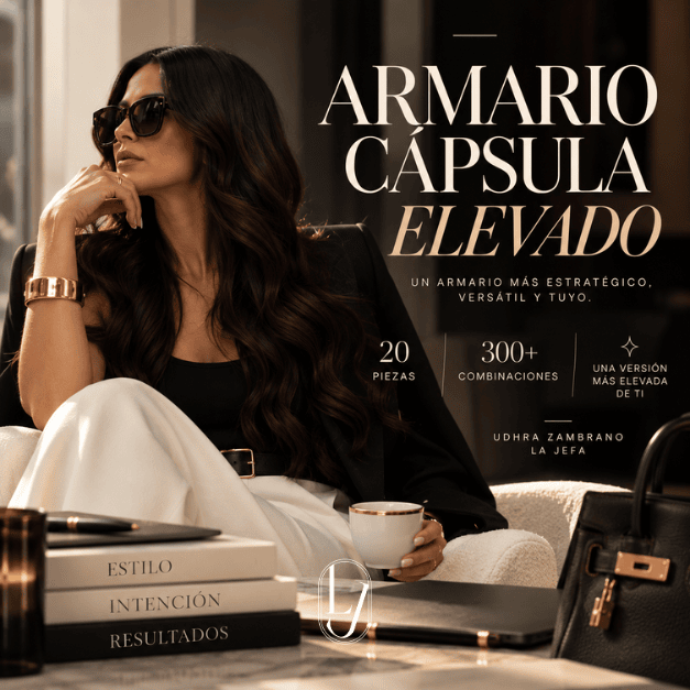 Armario Cápsula Elevado, 20 Piezas +300 Combinaciones
